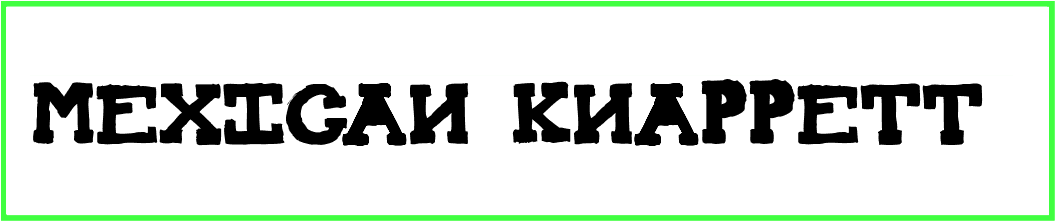 Mexican Knappett Font free Download