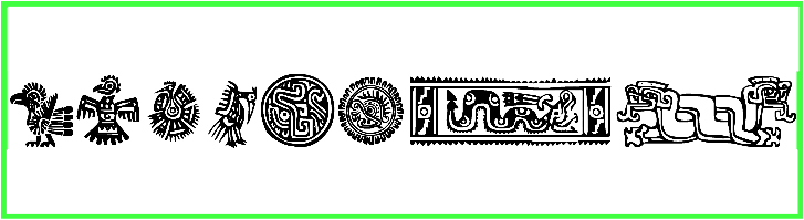 Mexican Ornaments Font free Download