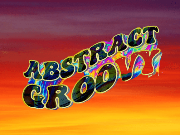 A Abstract Groovy Font free Download