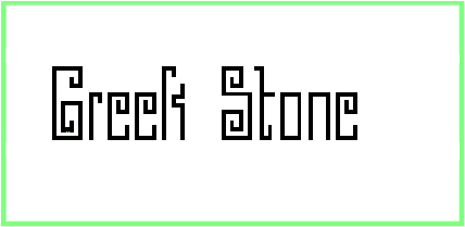 Greek Stone Font free download