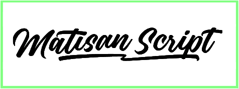 Matisan Script font free download