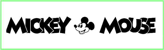 Mickey Mouse Font free Download