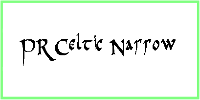 PR Celtic Narrow font free download
