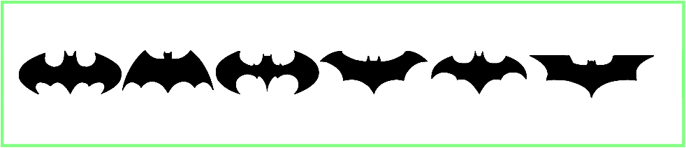 Batman Logo Evolution TFB Font free download