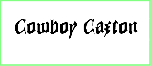 Cowboy Caxton Font free download