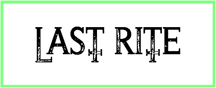 Last Rite Font free download