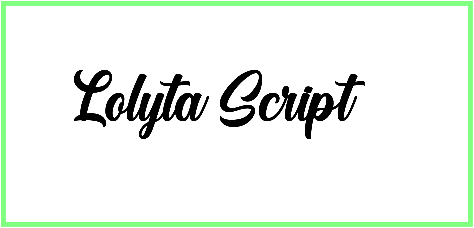 Lolyta Script Font free download