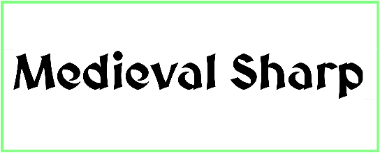 Medieval Sharp Font free Download