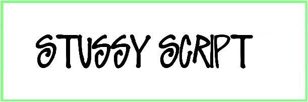 Stussy Script Font free download