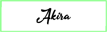 Akira Font free Download