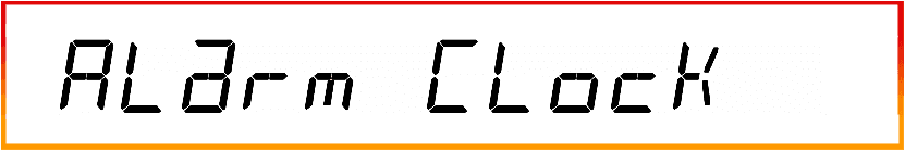 Alarm Clock Font free download