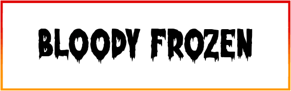 Bloody Frozen font free download