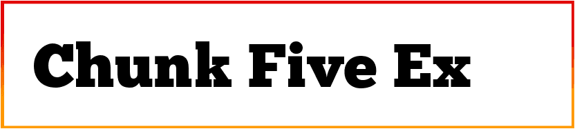 ChunkFive Ex Font free download