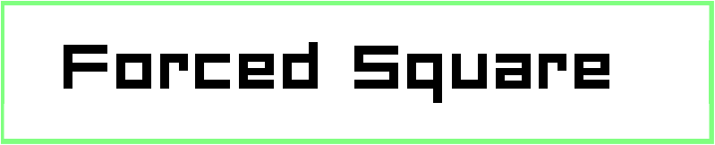 Forced Square Font free download