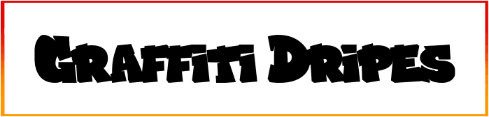Graffiti Dripes Font free download