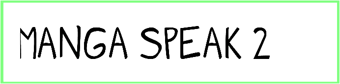 Manga Speak 2 Font free download