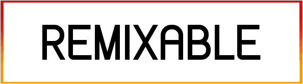 Remixable Font free Download