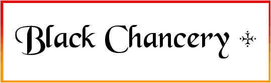 Black Chancery Font free download