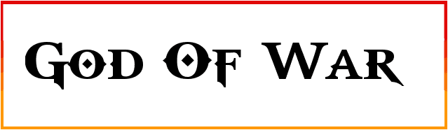 God Of War Font free download