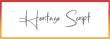 Heritage Script Font free download