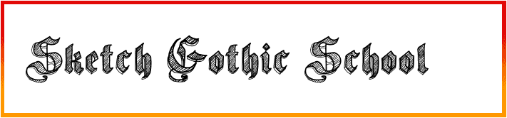 Sketch Gothic School Font free Download