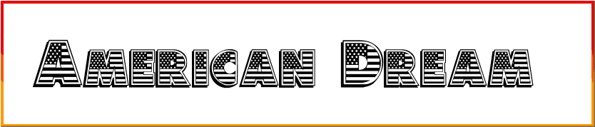 American Dream Font free Download