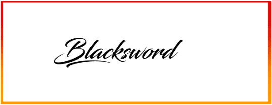 BlacksWord Font free Download