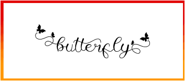 Butterfly lovely Font free Download