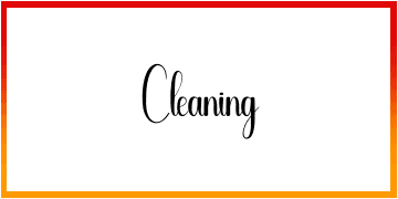 Cleaning Font free download