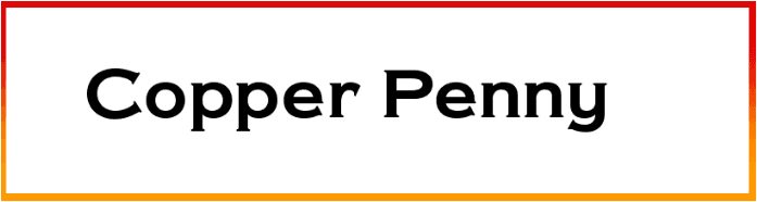 Copper Penny DTP Font free download