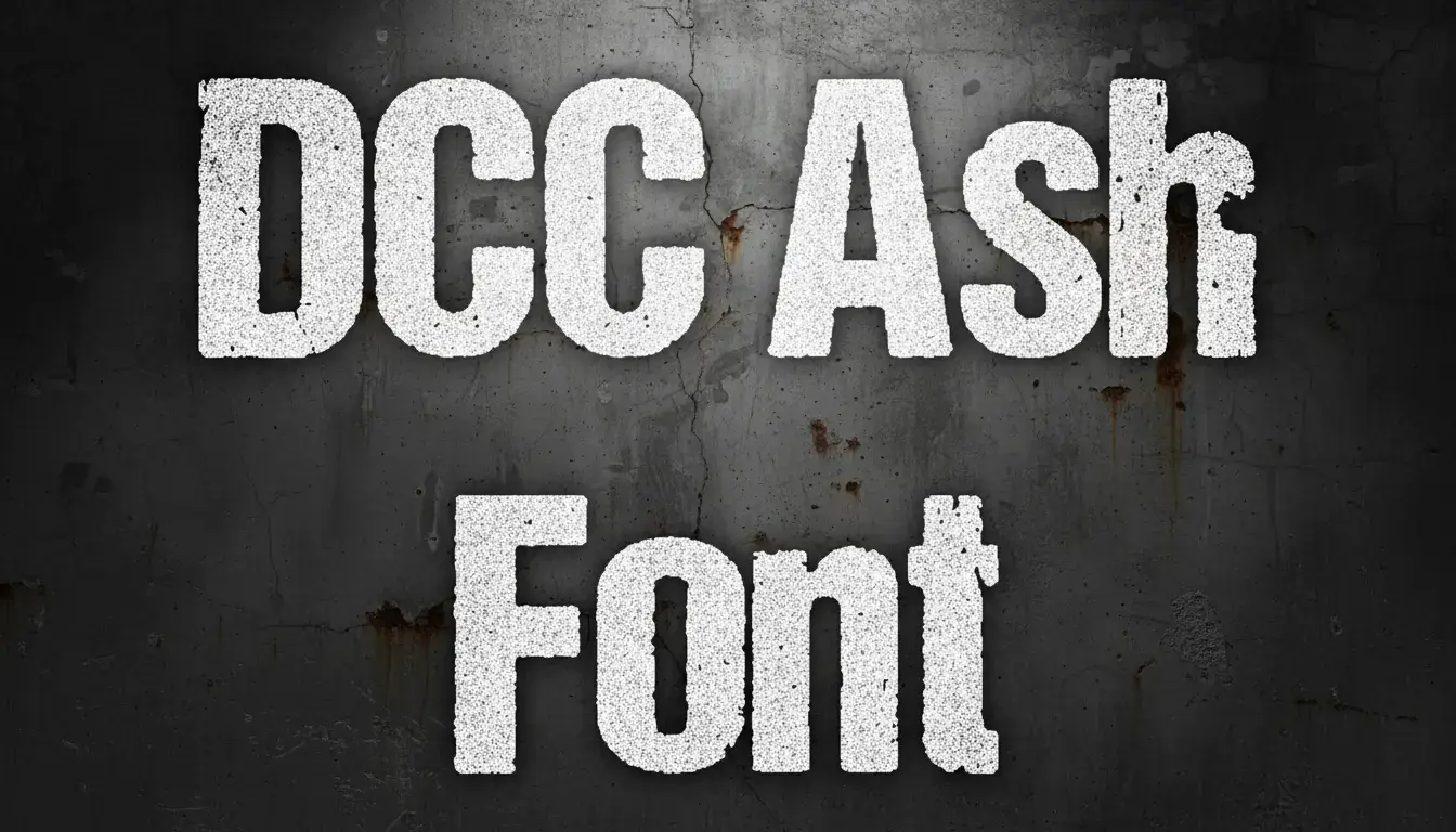 DCC Ash Font