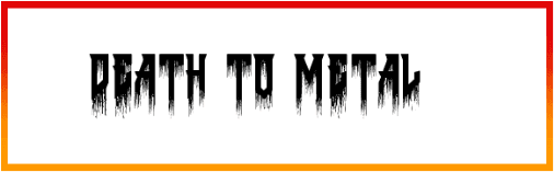 Death to Metal Font free Download