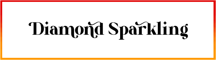 Diamond Sparkling Font free download