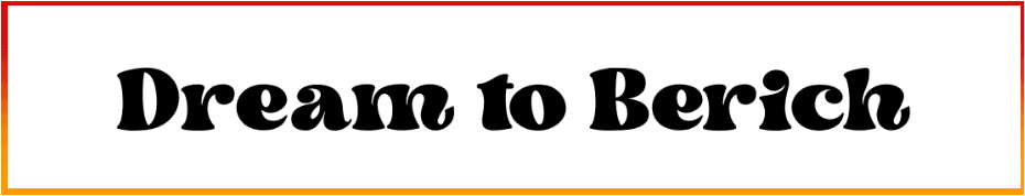 Dream to Berich Font free download