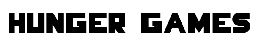 Hunger Games Font free download