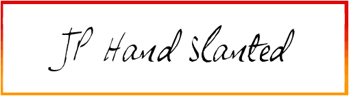 JP Hand Slanted Font free Download