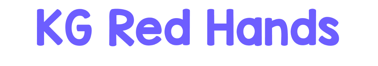 KG Red Hands Font