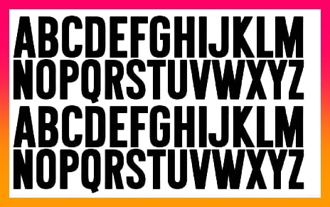 MTF Uppercase Font free download