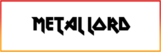 Metal Lord Font free download