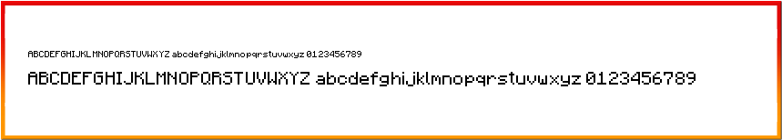 Minecraftia Font free download