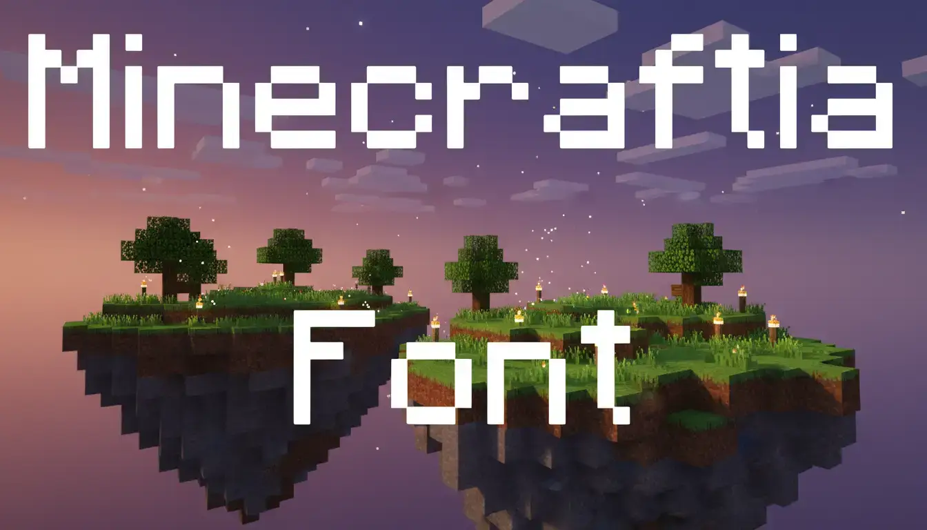 Minecraftia Font