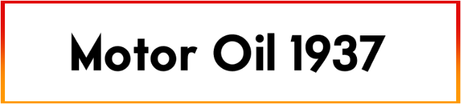 Motor Oil 1937 Font free Download