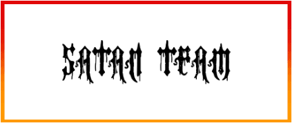 Satan Team Font free download