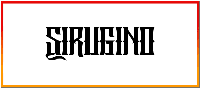 Sirugino Font free download