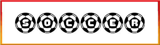 Soccer Font free Download