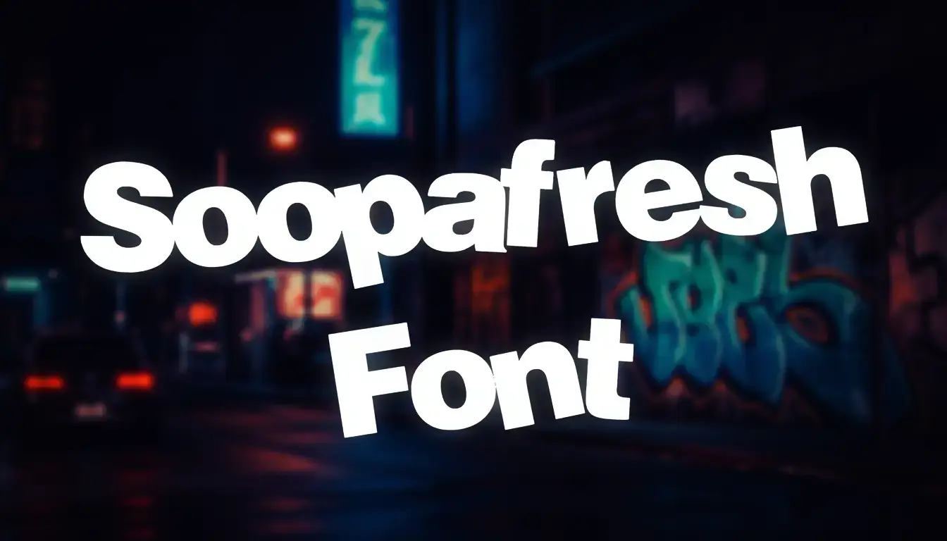 Soopafresh Font