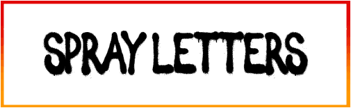 Spray Letters Font free download