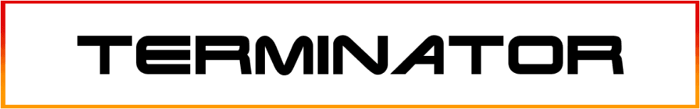 Terminator Real NFI Font free download
