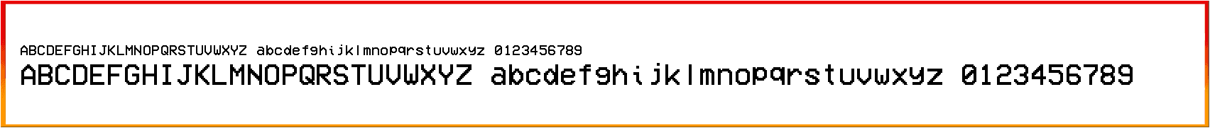 VCR OSD Mono Font Download