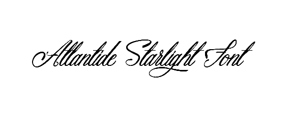 Atlantide Starlight Font free download